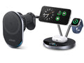 25W Magnetic Car Charger & 3-in-1 Wireless Charging Station