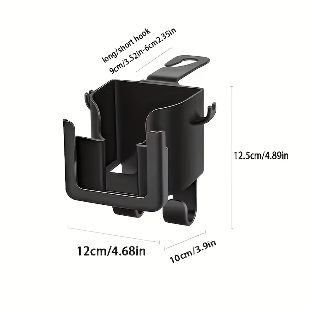 RSSMALL 2 pcs 3-in-1 Headrest Hook for Jeep Gladiator