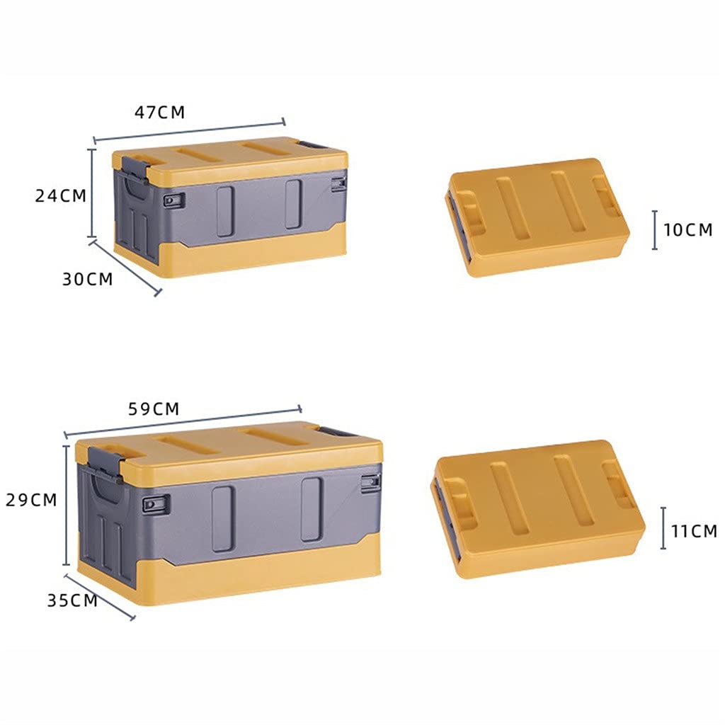 Plastic Car Trunk Organizer & Cargo Storage Box
