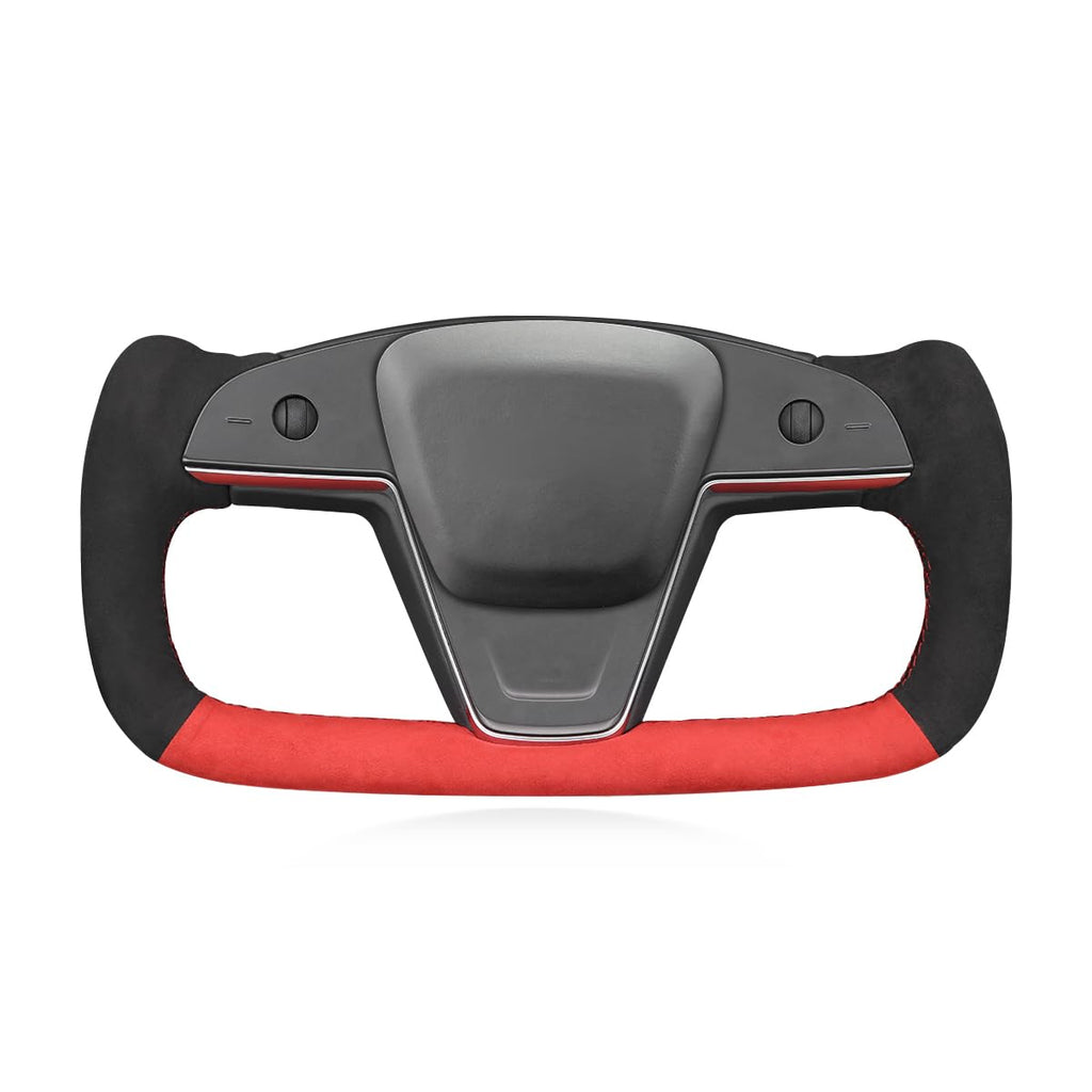 Yoke Steering Wheel Cover for Tesla Model S 2021–2023 & Model X 2021–2025