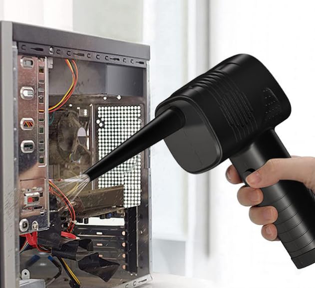Cordless Portable Air Duster for Car & Computer Cleaning