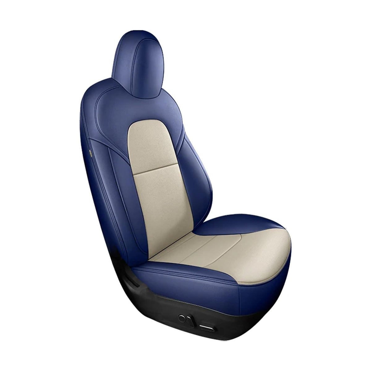 360° Full-Coverage Leather Seat Covers for Tesla Model 3 & Model Y