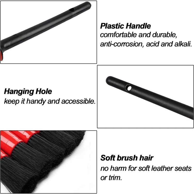 Car Wash & Detailing Kit with Brushes, Towels & Applicator Pads