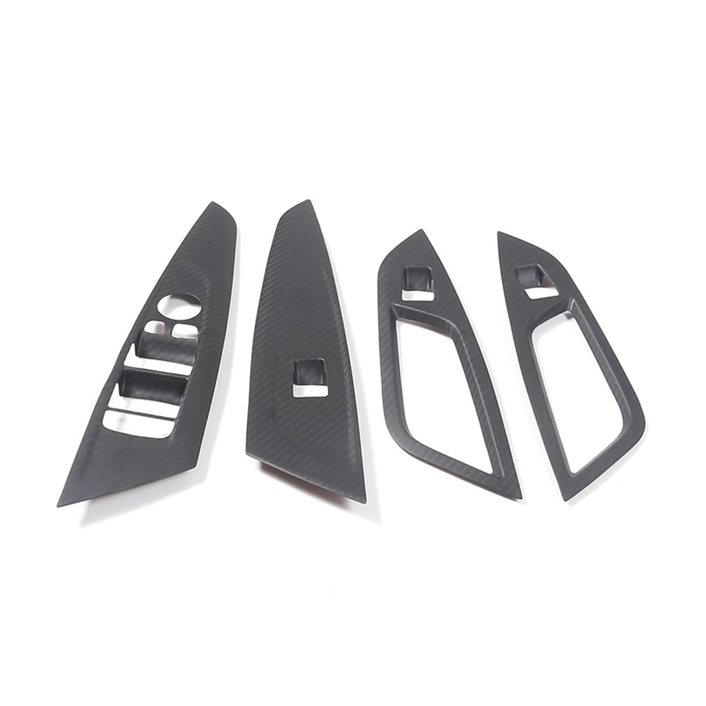 Carbon Fiber Window Switch Trim for BMW 4 Series G22 G23 G26 2020–2024