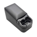 Universal Bench Seat Center Console with Storage & Dual Cup Holders