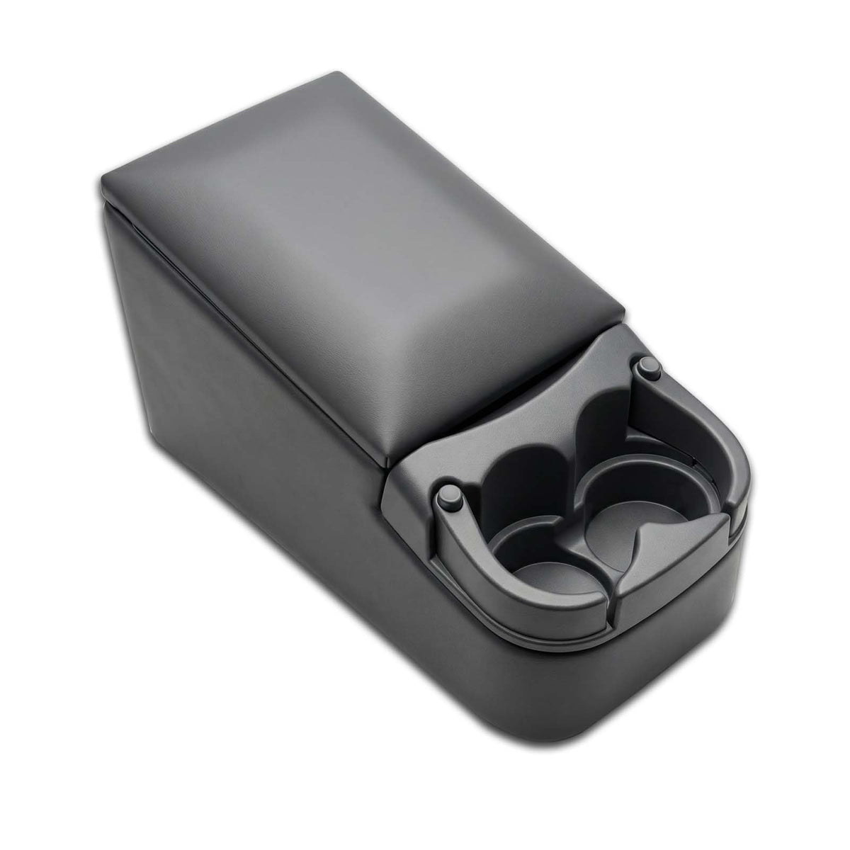 Universal Bench Seat Center Console with Storage & Dual Cup Holders