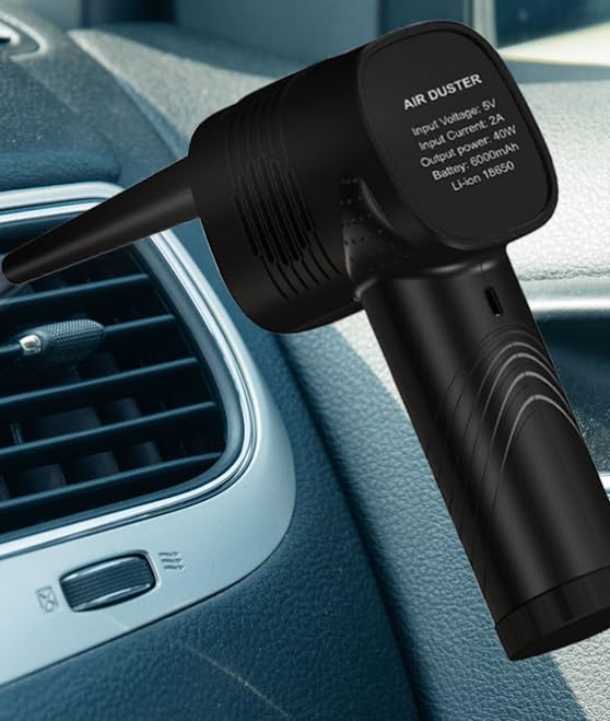 Cordless Portable Air Duster for Car & Computer Cleaning