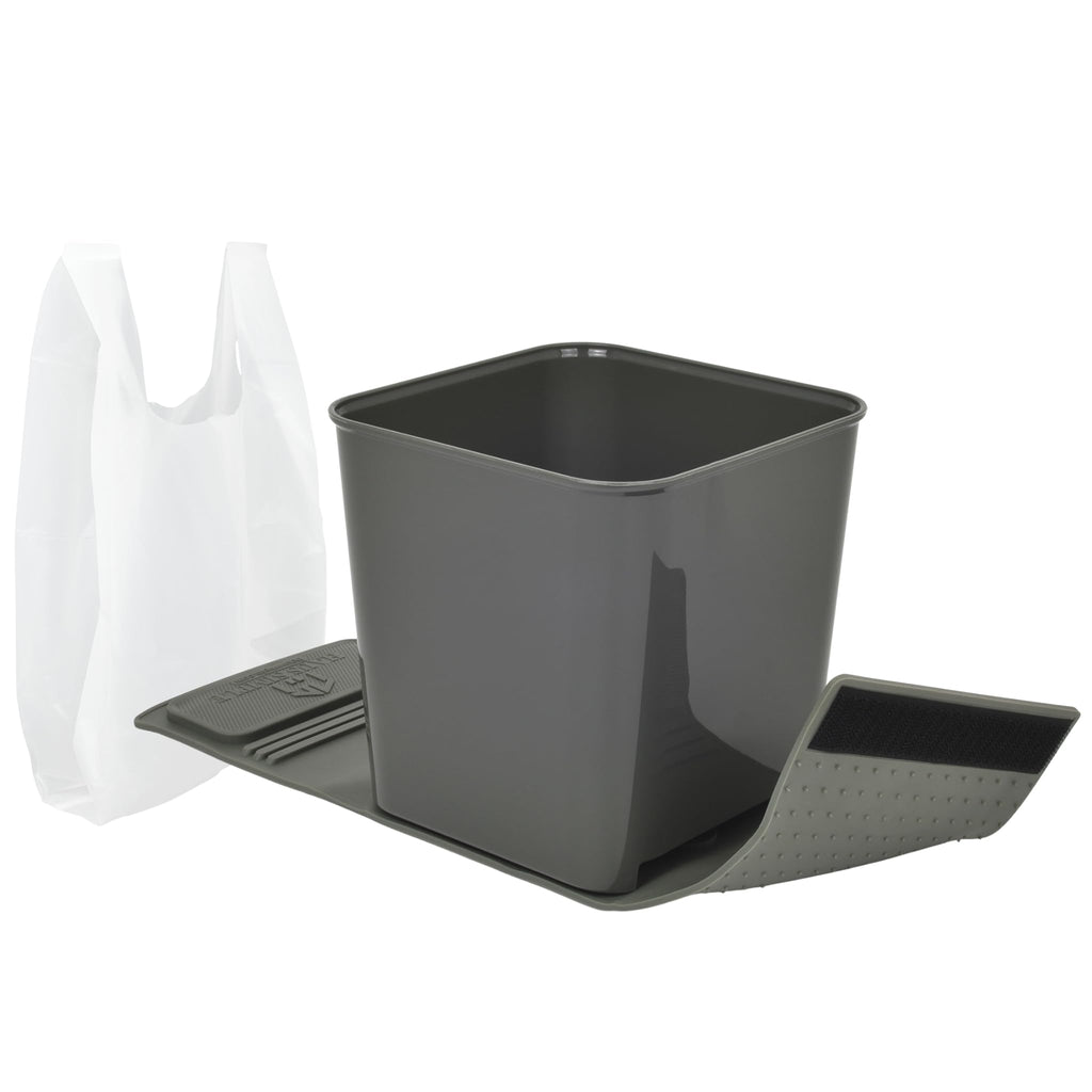 Leakproof Portable Car Trash Can with Stability Wings