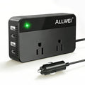 Car Power Inverter with AC Outlet & 4 USB Fast Charging Ports