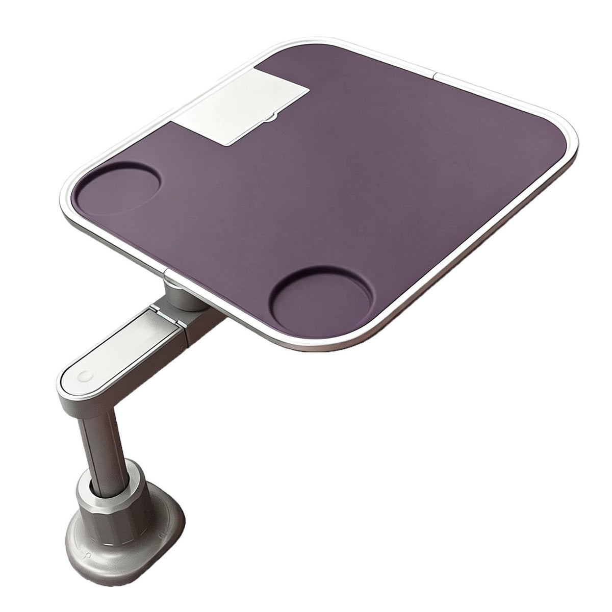 Car Cup Holder Tray with Storage，Car Desk for Laptop