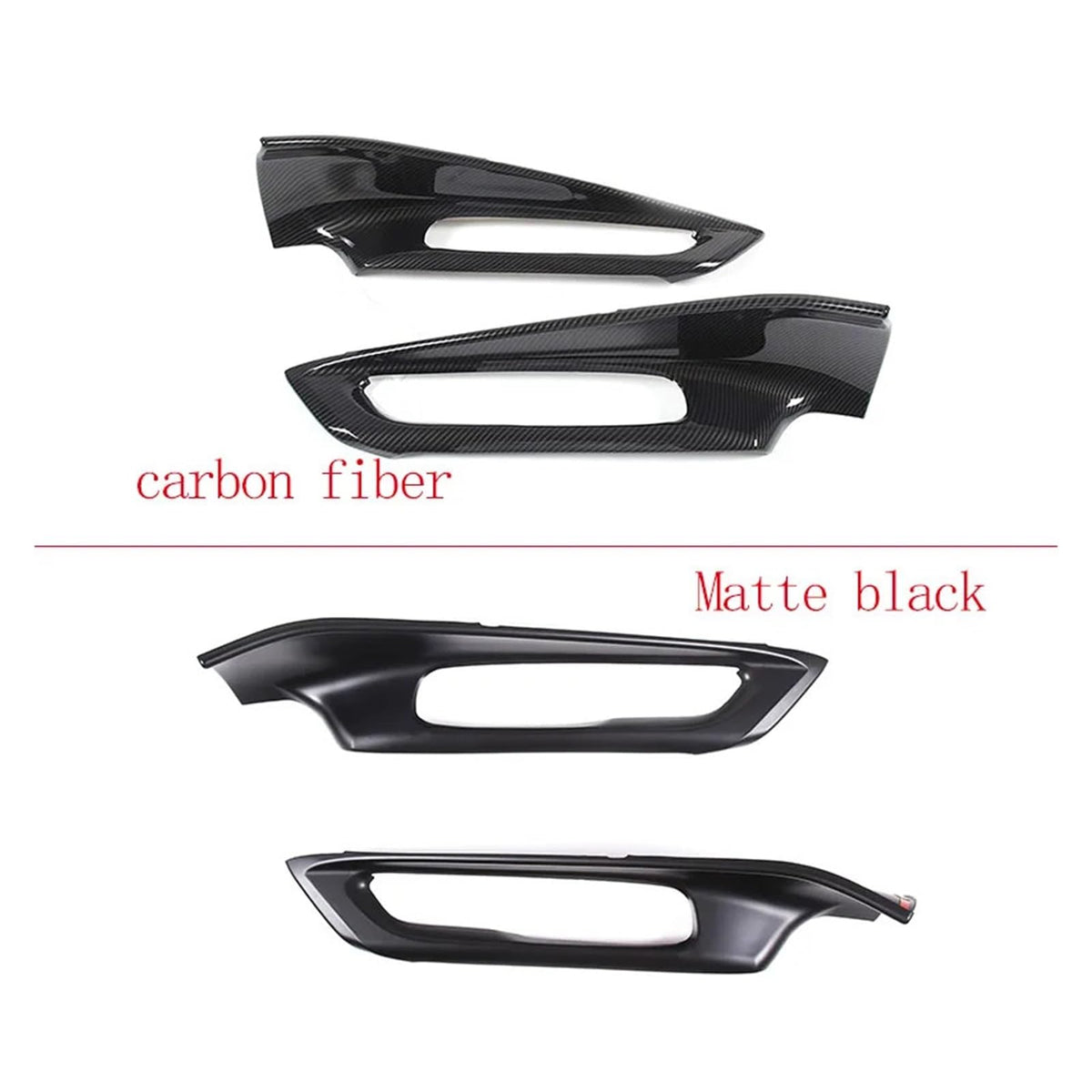 Carbon Fiber Window Switch Trim for Corvette C8 2020–2023