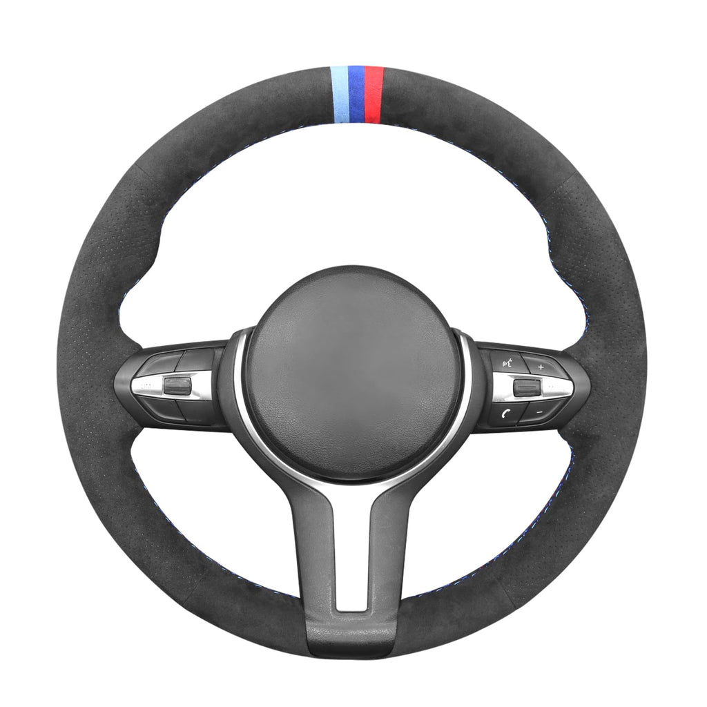 Hand-Stitched Steering Wheel Cover for BMW M Sport Models