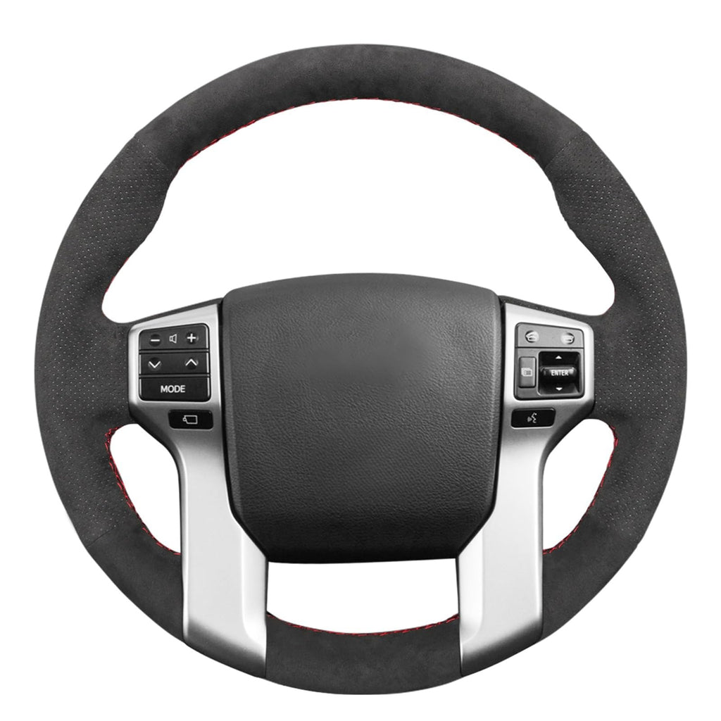 MEWANT Stitch On Custom Fit Steering Wheel Cover for Toyota 4Runner