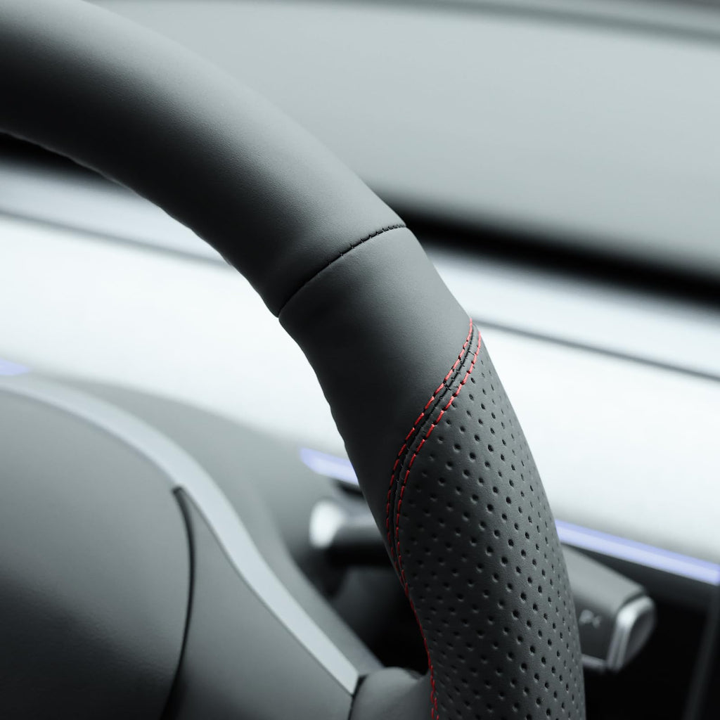 MEWANT Steering Wheel Cover for Tesla Model 3 Model Y 2020 30 Min Install