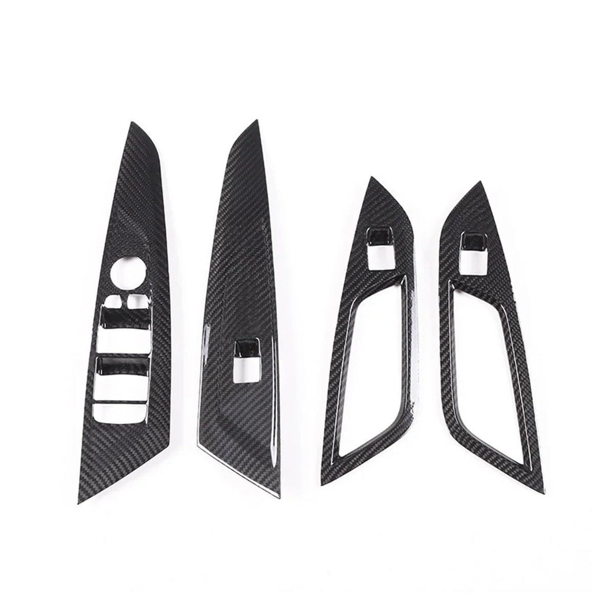 Carbon Fiber Window Switch Trim for BMW 4 Series G22 G23 G26 2020–2024