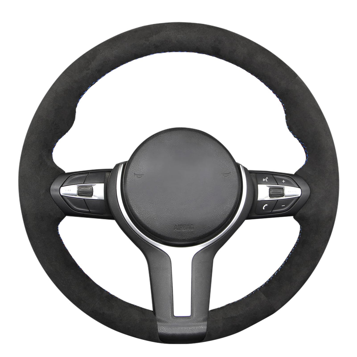 Hand-Stitched Steering Wheel Cover for BMW M Sport Models