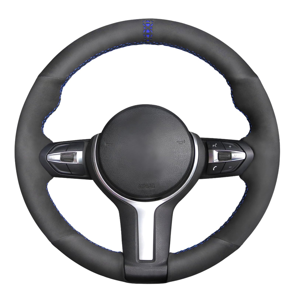 Hand-Stitched Steering Wheel Cover for BMW M Sport Models