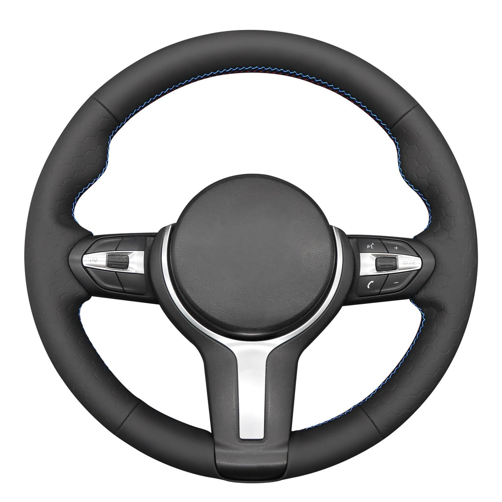 Hand-Stitched Steering Wheel Cover for BMW M Sport Models