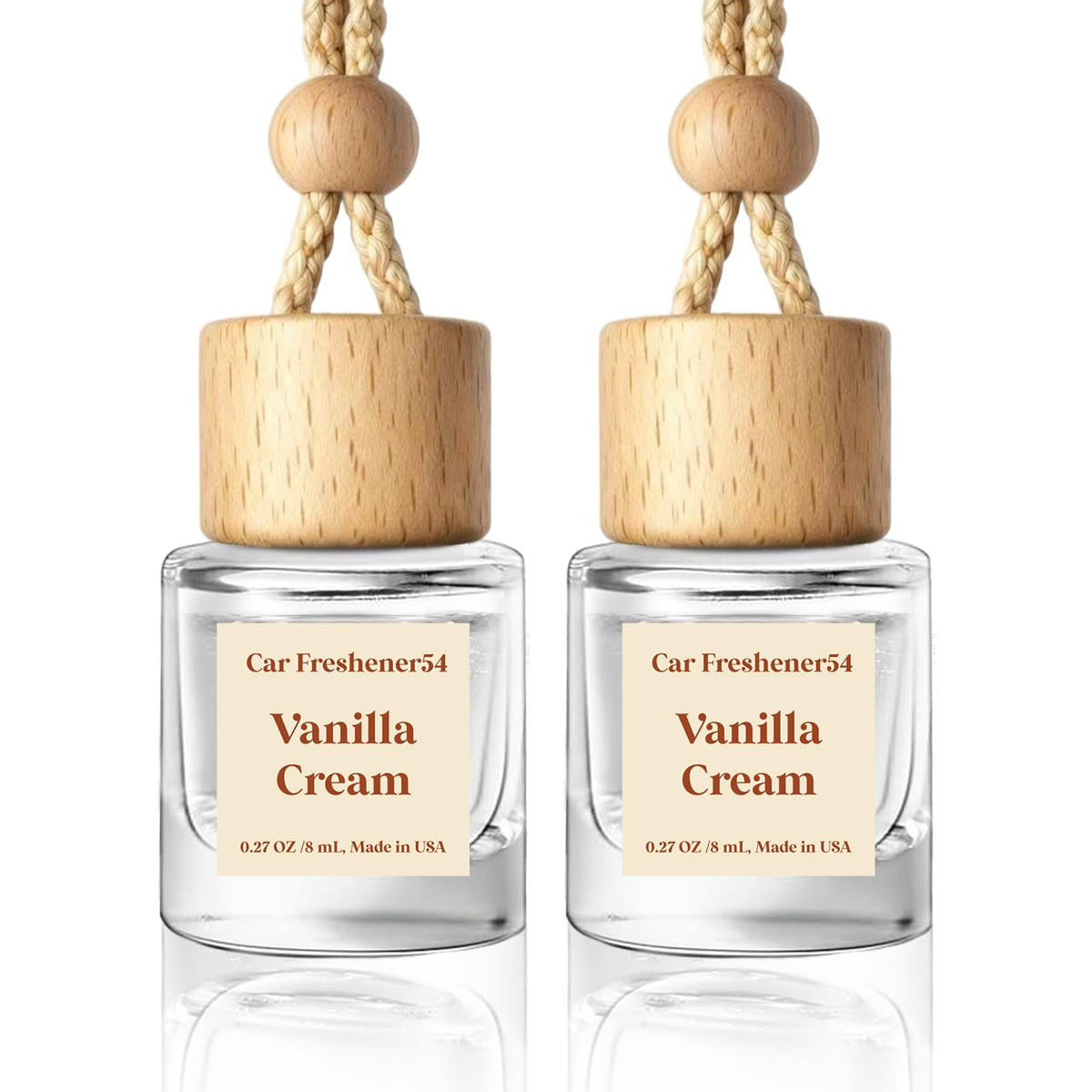 HoogaLife Car Air Freshener Diffuser 2 Pack Hanging Air Freshener Diffuser