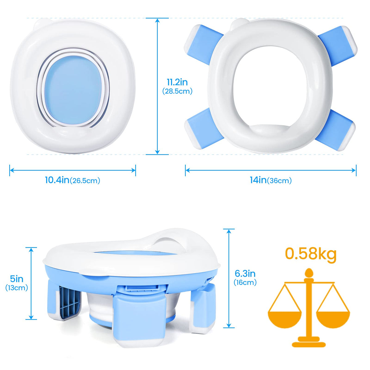 Orzbow Portable Potty Training Toilet