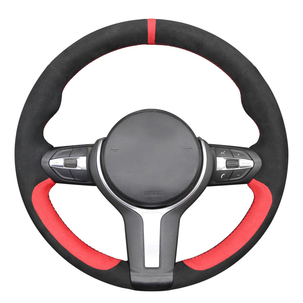 Hand-Stitched Steering Wheel Cover for BMW M Sport Models