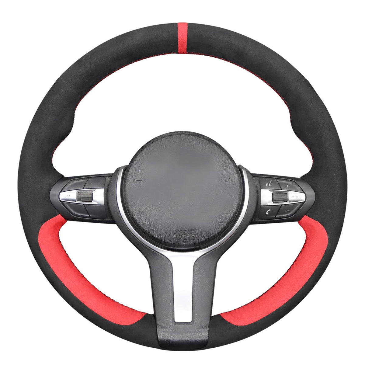 Hand-Stitched Steering Wheel Cover for BMW M Sport Models