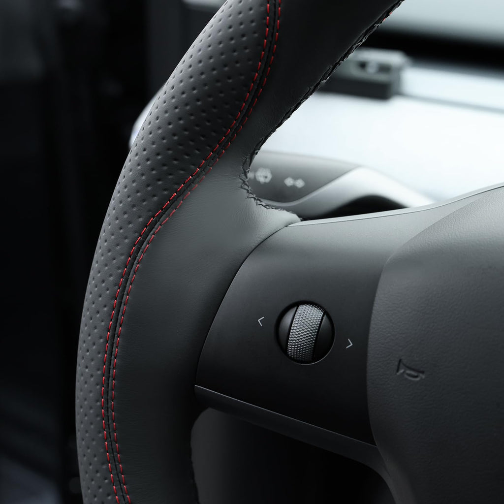 MEWANT Steering Wheel Cover for Tesla Model 3 Model Y 2020 30 Min Install