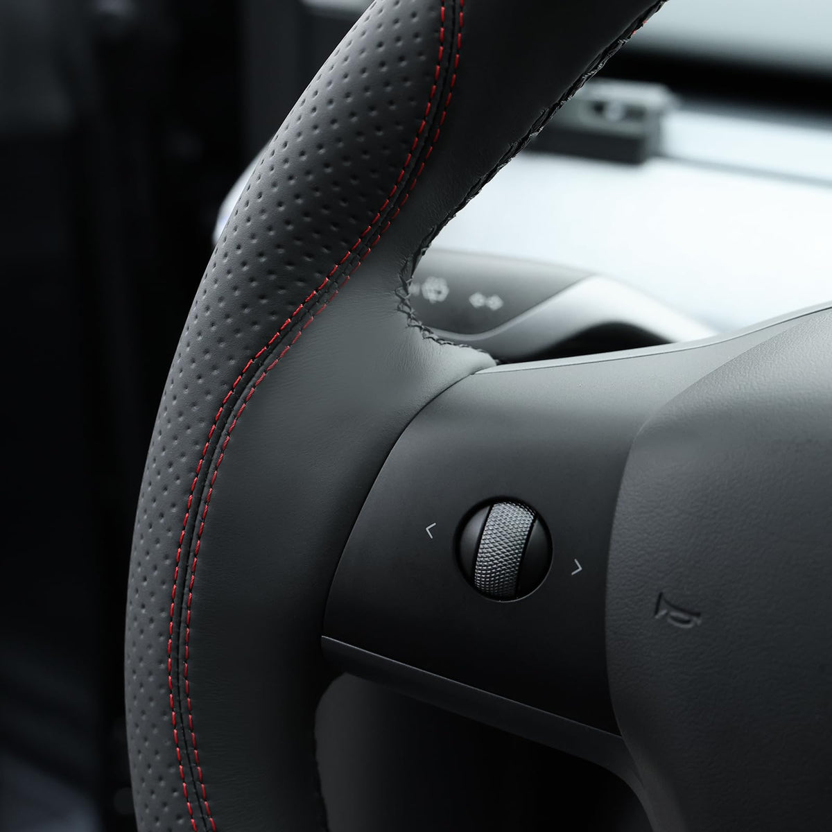 MEWANT Steering Wheel Cover for Tesla Model 3 Model Y 2020 30 Min Install