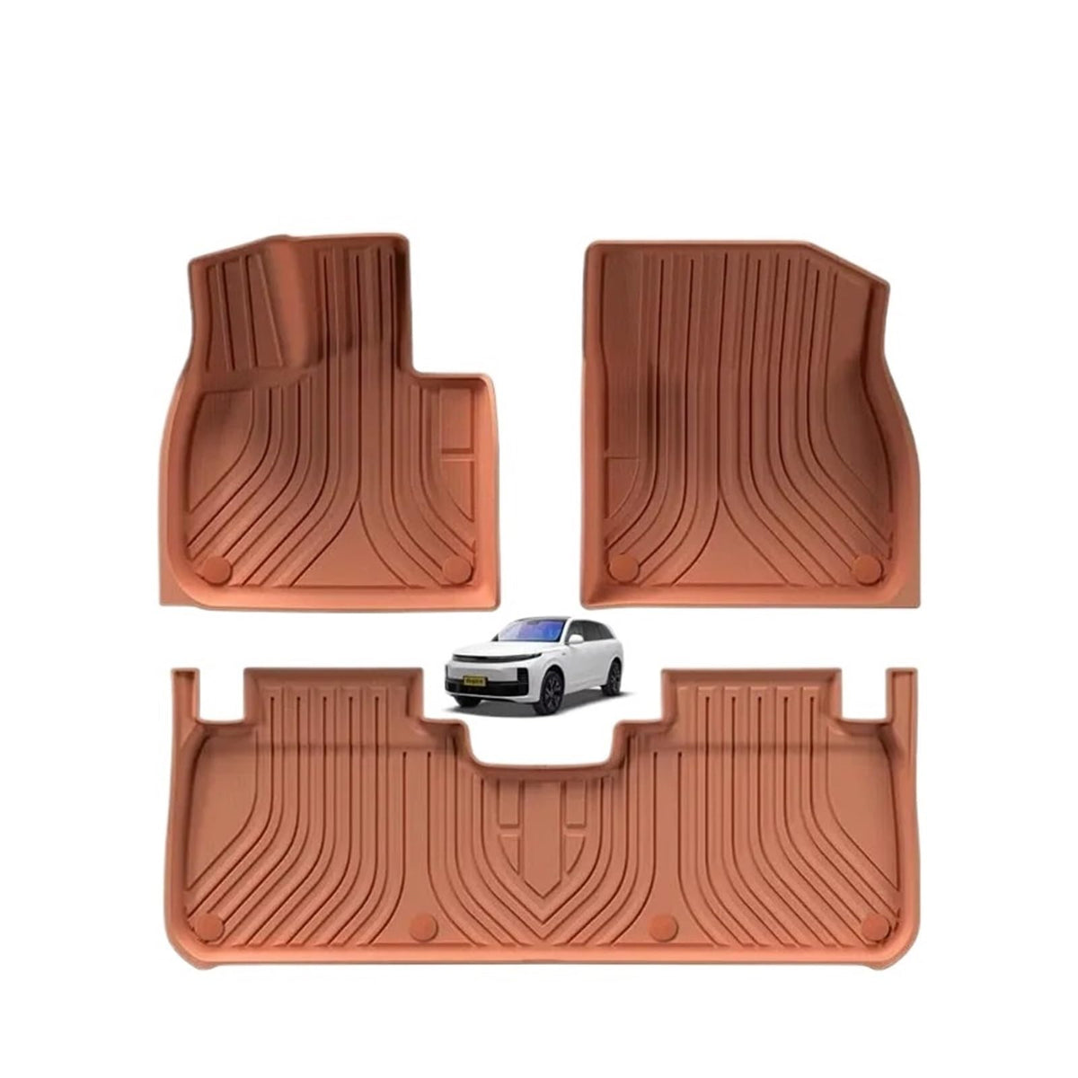 All-Weather Waterproof TPE Floor Mats for Li Auto L7 2023