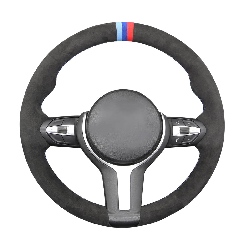 Hand-Stitched Steering Wheel Cover for BMW M Sport Models