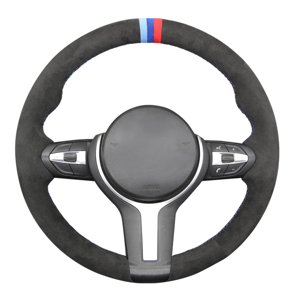 Hand-Stitched Steering Wheel Cover for BMW M Sport Models