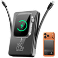 4 in 1 Car Phone Charger with Cables(2.6ft),180° Adjustable,-2