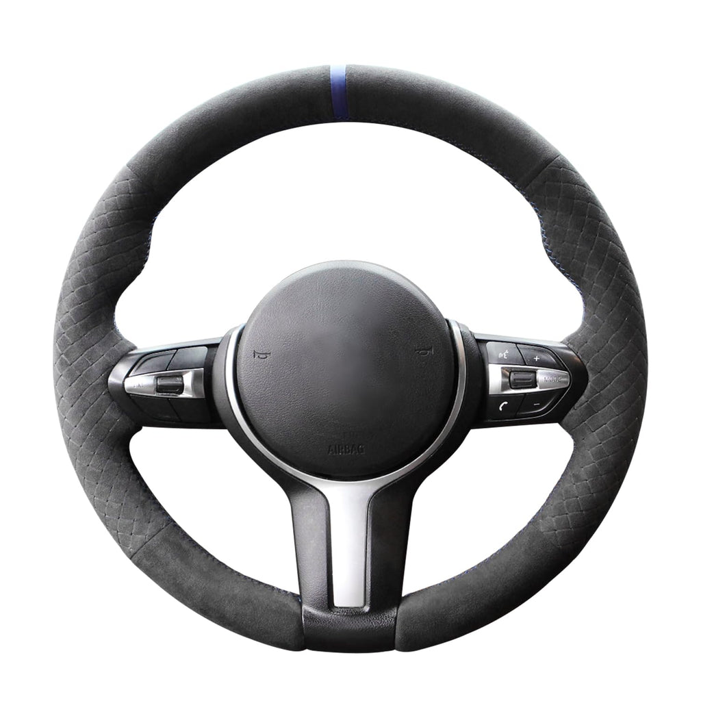 Hand-Stitched Steering Wheel Cover for BMW M Sport Models