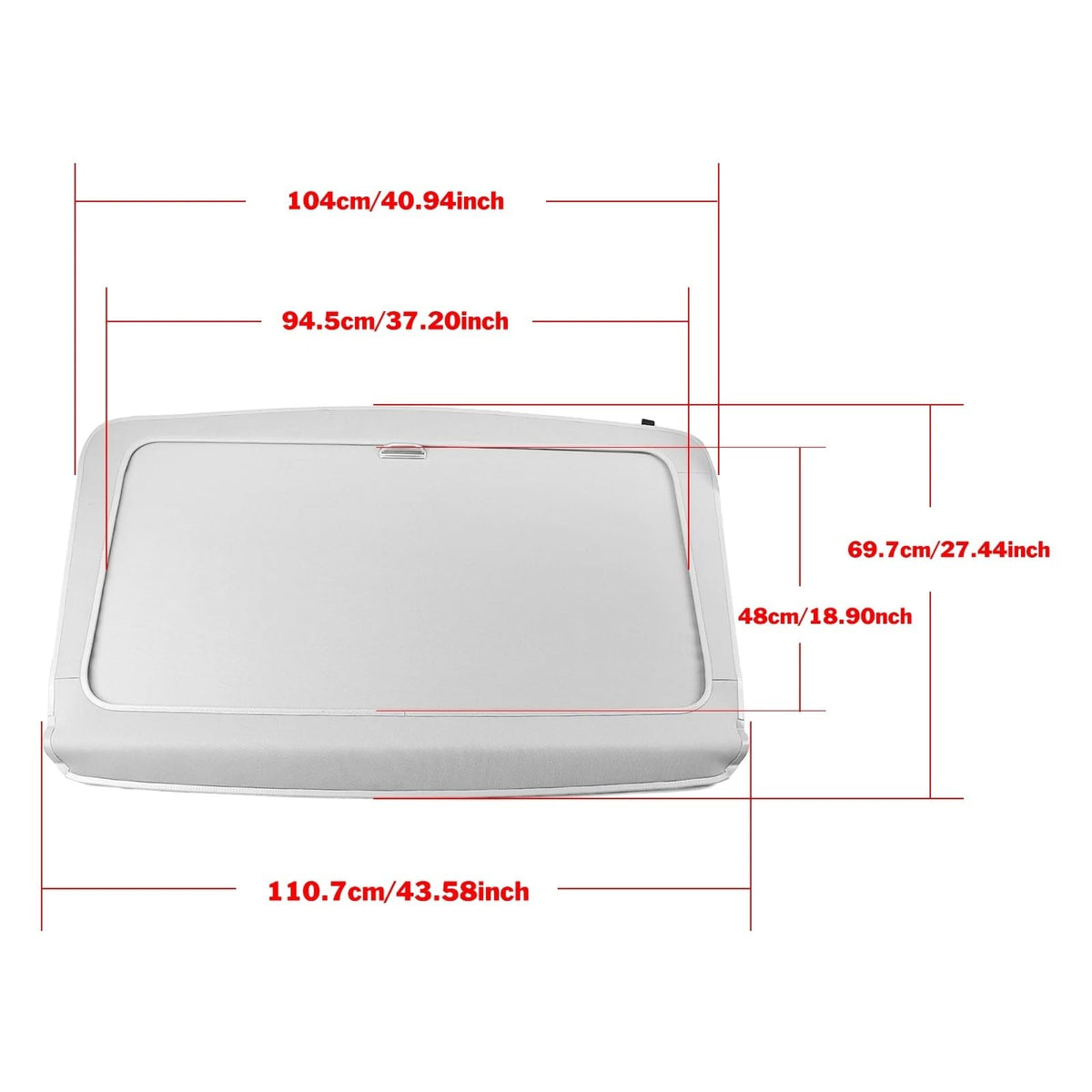 Front & Rear Sunroof Sun Shades for Tesla Model 3 2017–2022