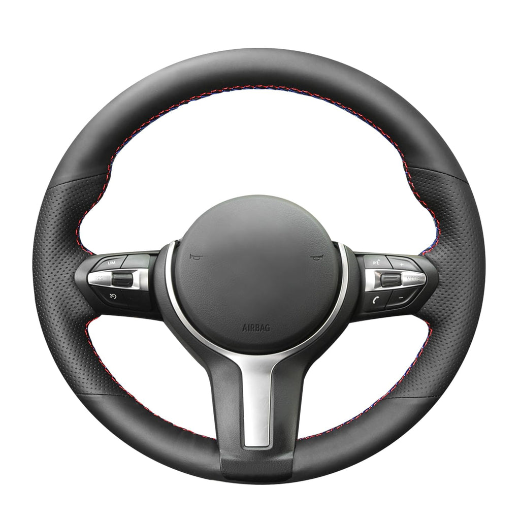 Hand-Stitched Steering Wheel Cover for BMW M Sport Models
