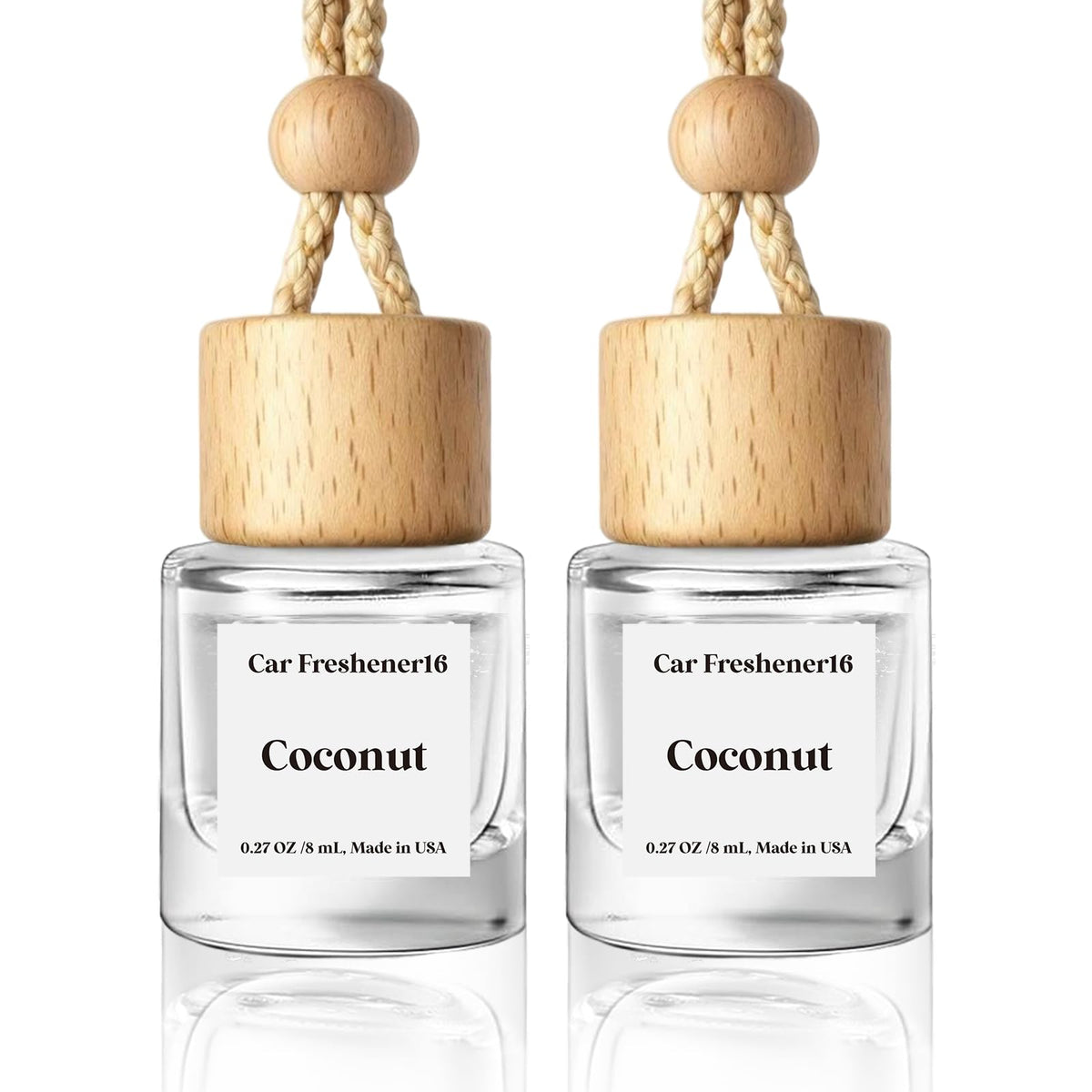 HoogaLife Car Air Freshener Diffuser 2 Pack Hanging Air Freshener Diffuser