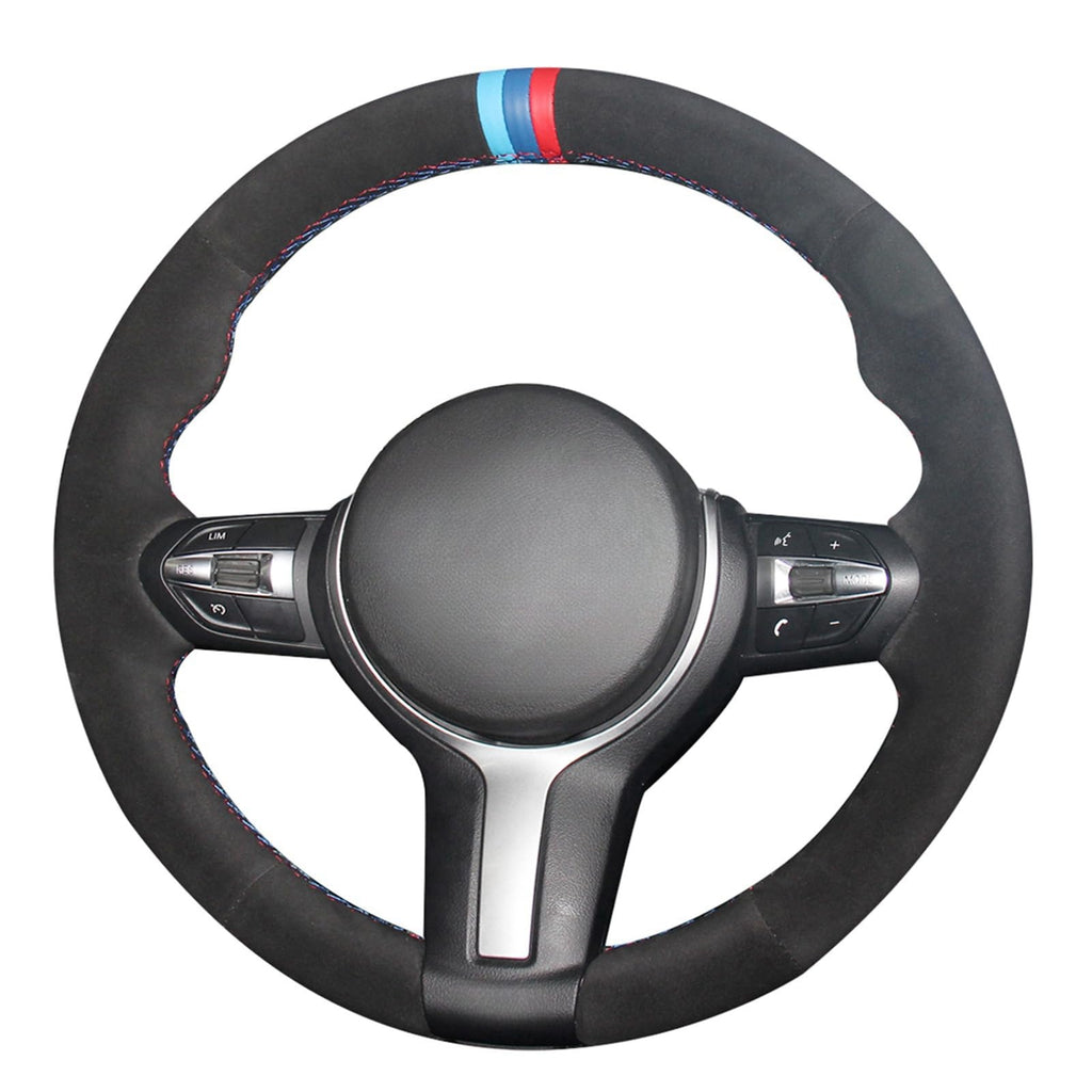 Hand-Stitched Steering Wheel Cover for BMW M Sport Models