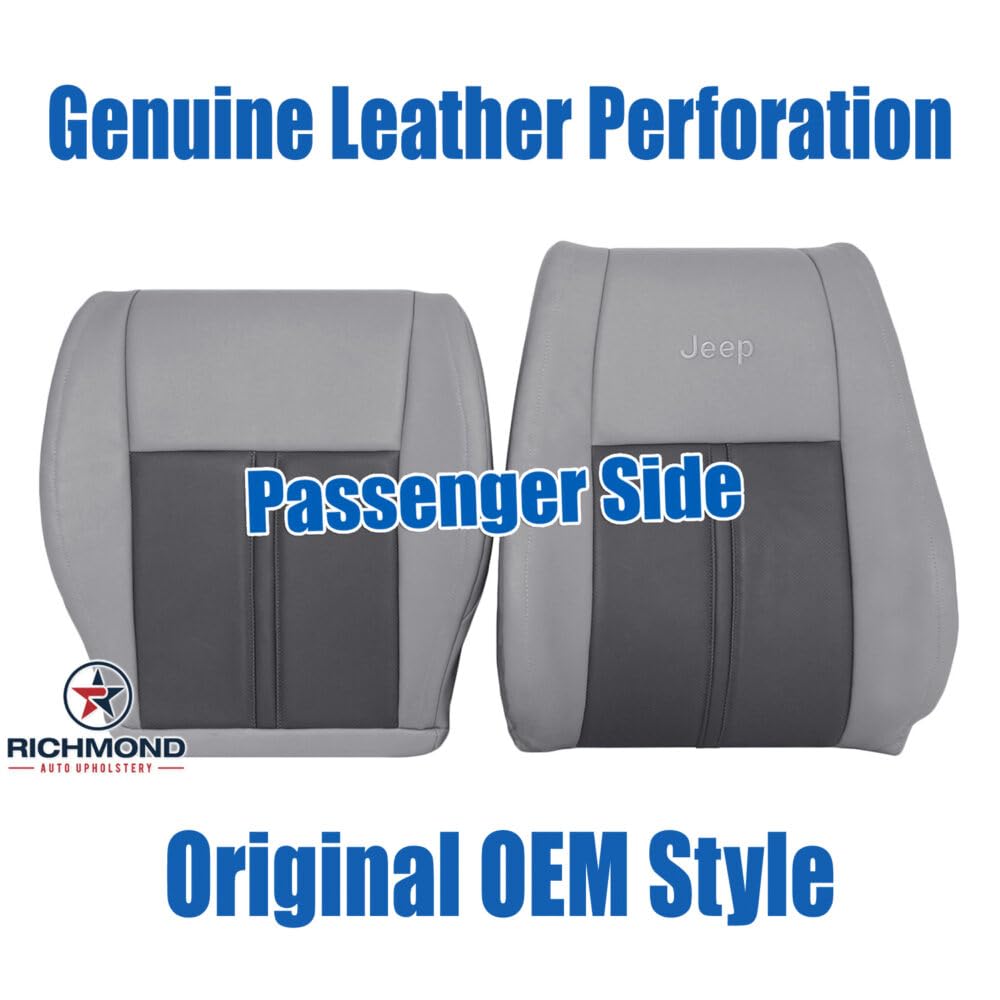 Passenger Seat Leather Covers for Jeep Grand Cherokee Limited 2005–2007