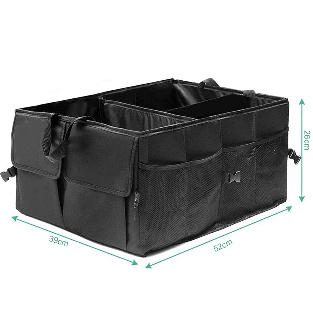 Foldable Nylon Car Trunk Organizer & Cargo Storage Box