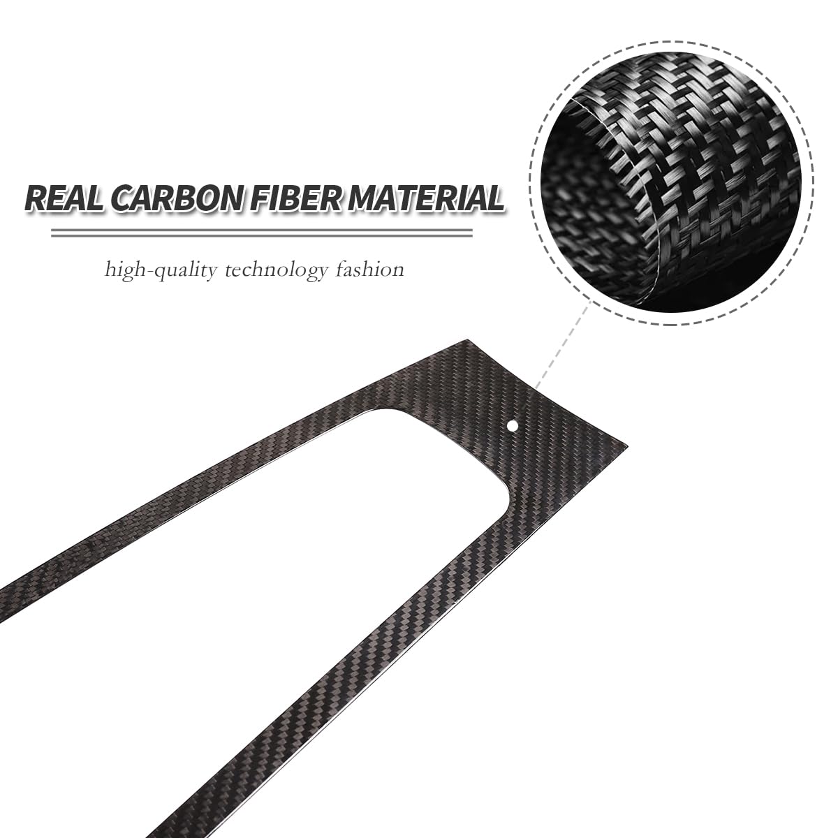 Carbon Fiber Center Console Gear Shift Trim for Porsche 911 & 718