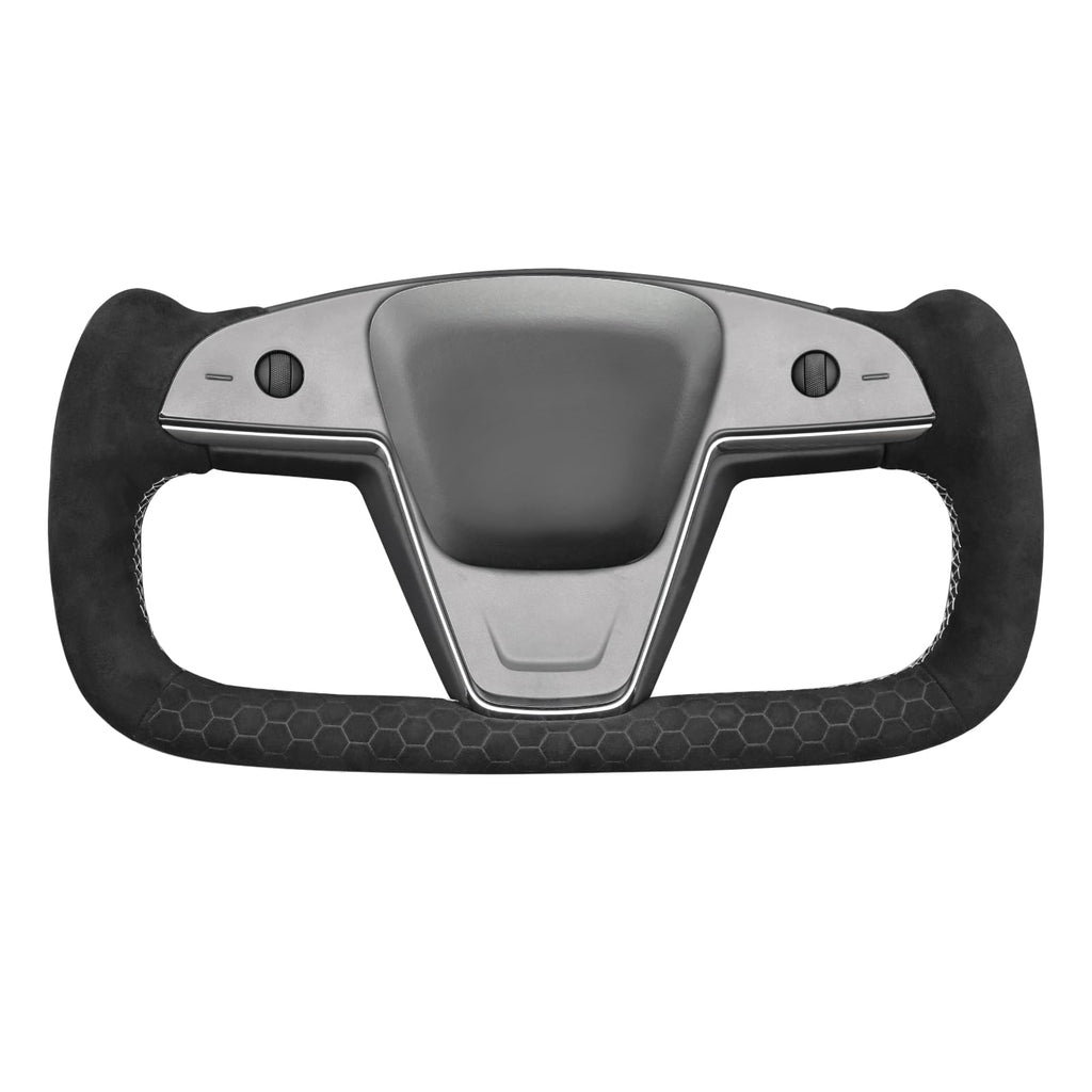 Yoke Steering Wheel Cover for Tesla Model S 2021–2023 & Model X 2021–2025