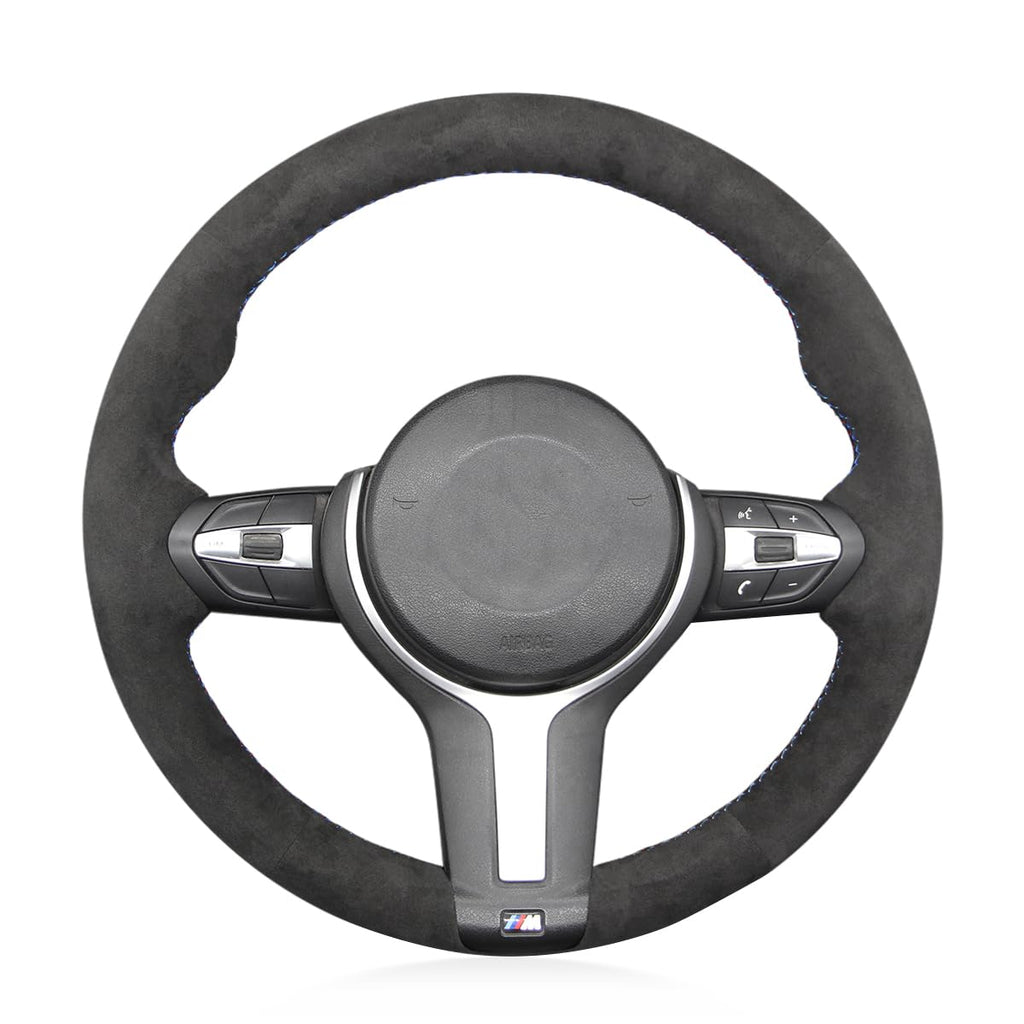 Hand-Stitched Steering Wheel Cover for BMW M Sport Models