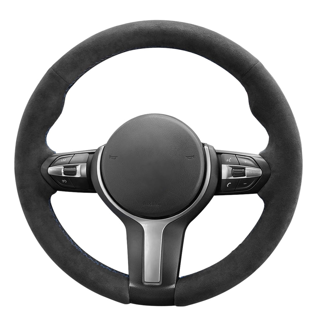 Hand-Stitched Steering Wheel Cover for BMW M Sport Models