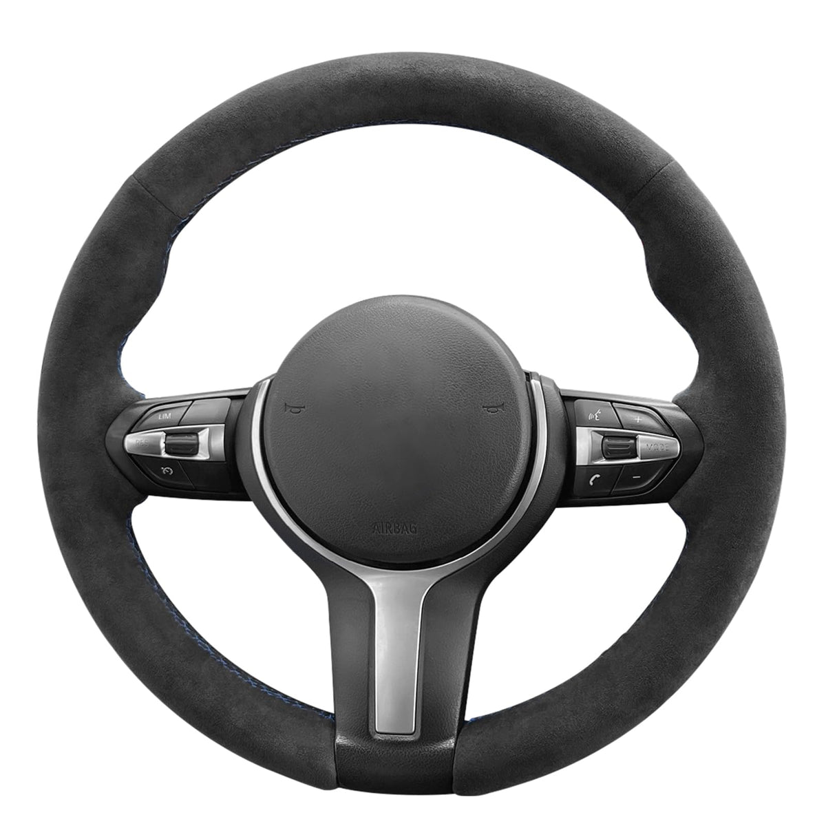 Hand-Stitched Steering Wheel Cover for BMW M Sport Models