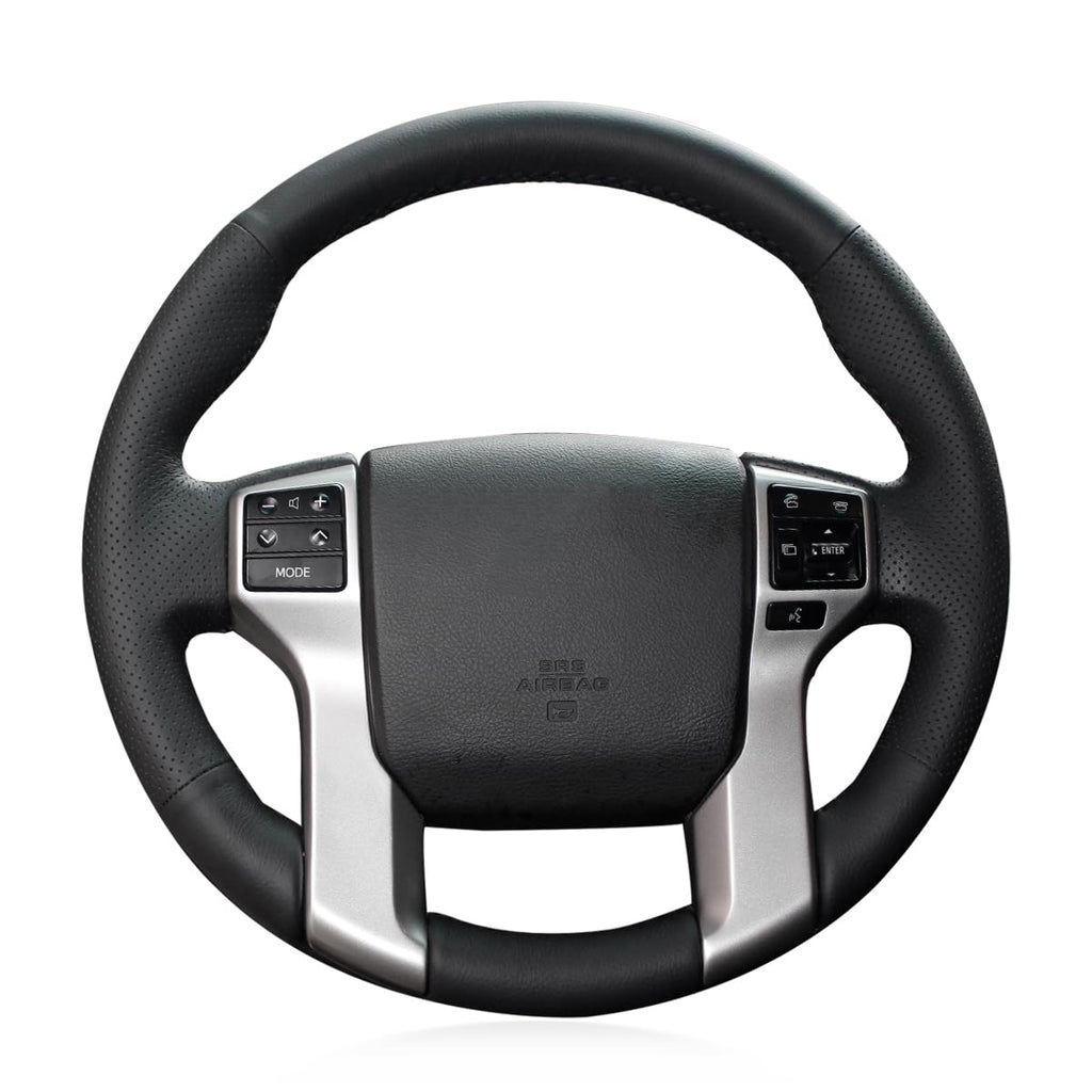 MEWANT Stitch On Custom Fit Steering Wheel Cover for Toyota 4Runner