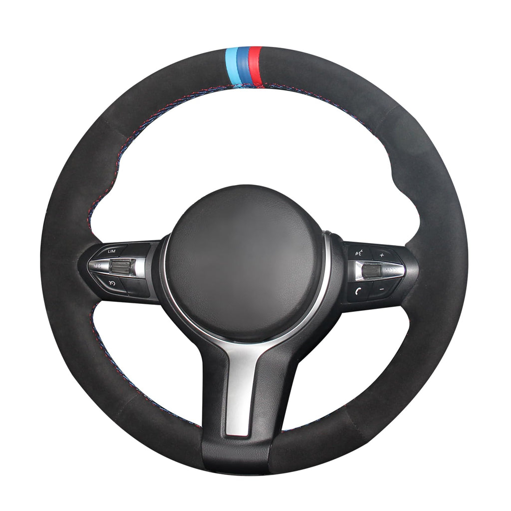 Hand-Stitched Steering Wheel Cover for BMW M Sport Models