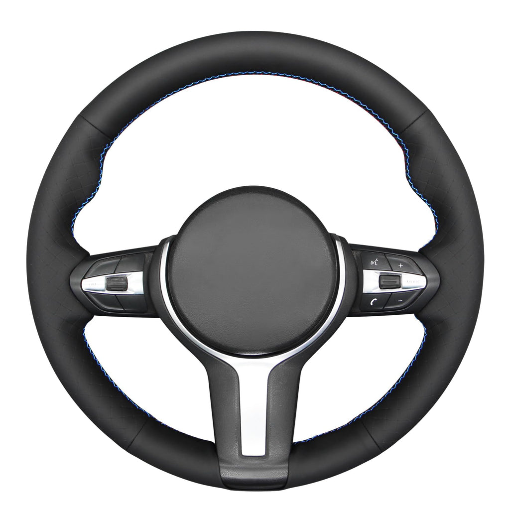 Hand-Stitched Steering Wheel Cover for BMW M Sport Models