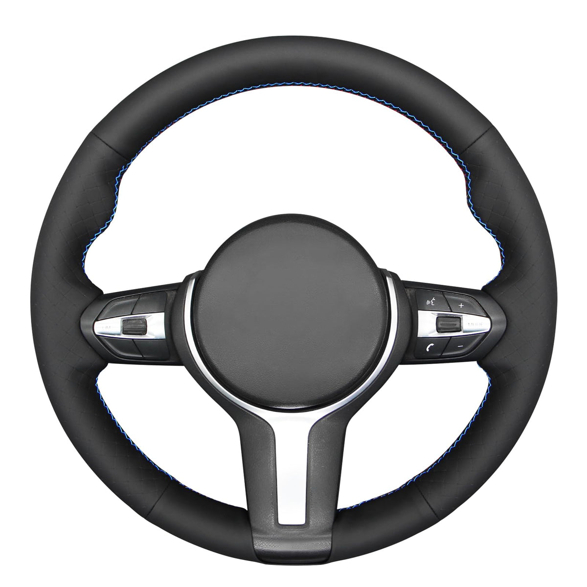 Hand-Stitched Steering Wheel Cover for BMW M Sport Models