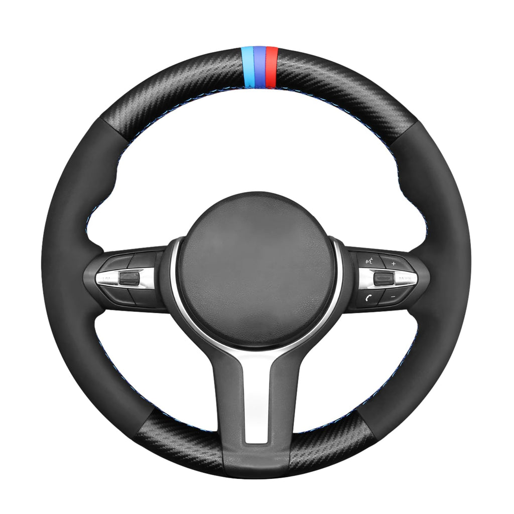 Hand-Stitched Steering Wheel Cover for BMW M Sport Models