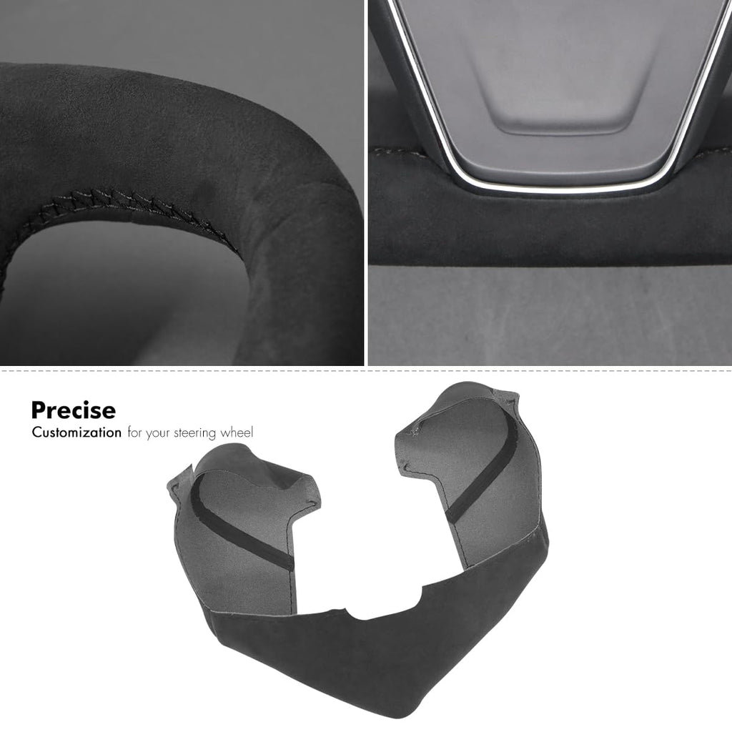 Yoke Steering Wheel Cover for Tesla Model S 2021–2023 & Model X 2021–2025